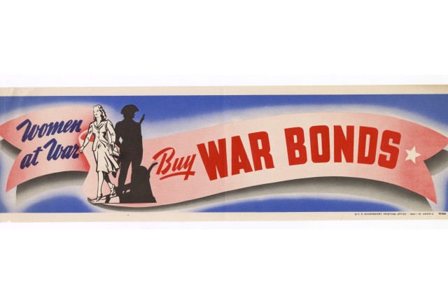 War Bonds banner