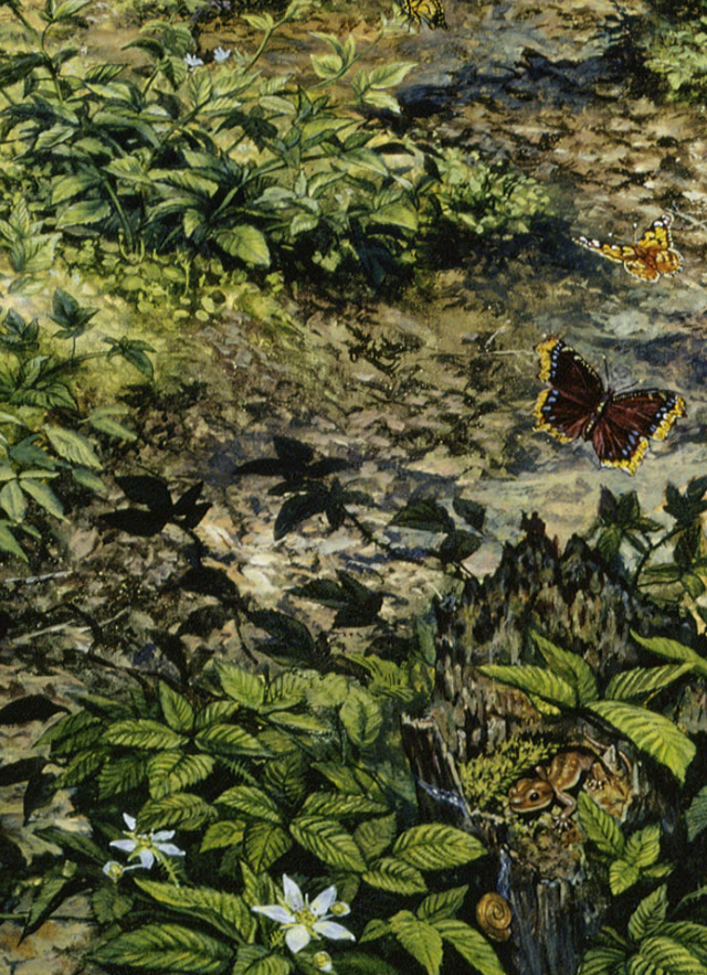 Minifauan from Hallett Mural
