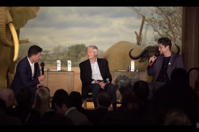 Anthony Breznican, Roger Corman, and Andy Muschietti discuss horror in the African Mammal Hall.